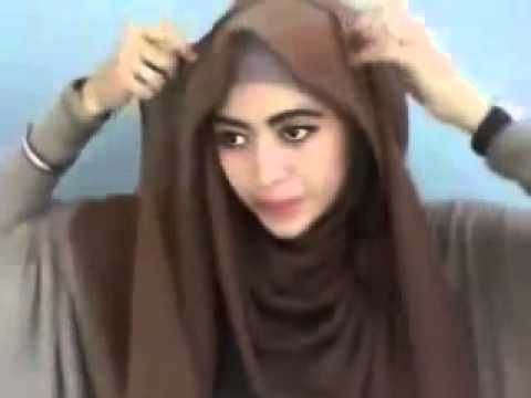 Tutorial Cara Memakai Jilbab hijab Segi Empat Modern 2014 #14