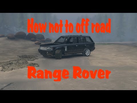 How not to offroad-Range Rover
