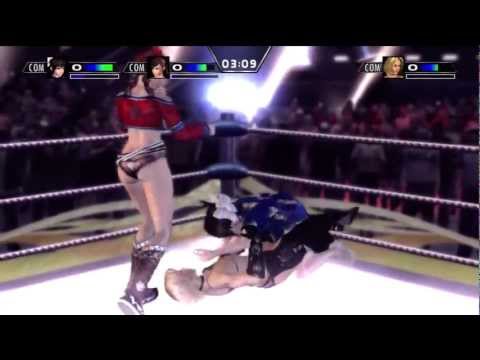 RRXX: Makoto vs Dixie vs Aigle (3-way CPU fight)