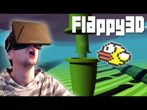 FLAPPY BIRD WITH THE OCULUS RIFT | Flappy3D