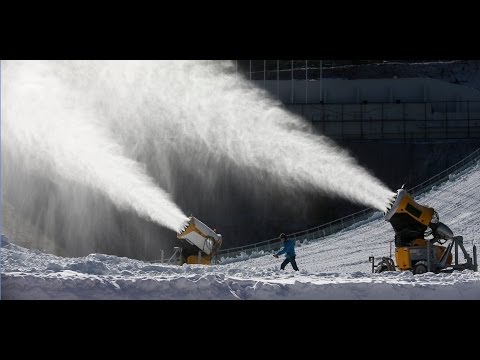 How Sochi Made 1,000 Football Fields Worth Of Fake Snow