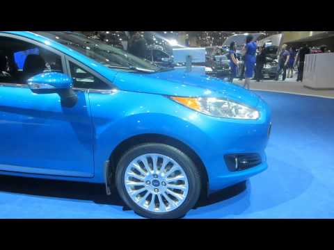 2014 Ford Fiesta 5DR Hatch Titanium At The 2014 CIAS Canadian Auto Show In Torornto