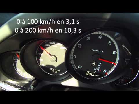 Porsche 911 Turbo S 2013 (type 991) – Acceleration 0-298 kmh – Launch control – [HD]