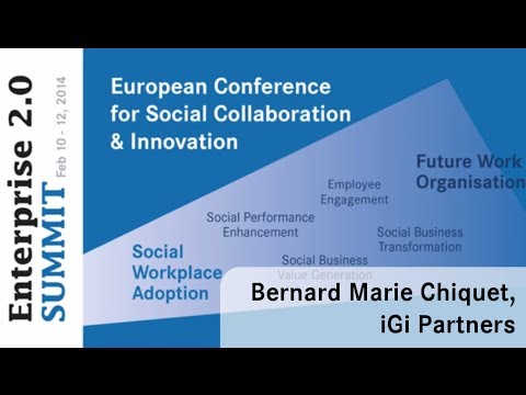#e20s 2014 | Bernard Marie Chiquet, iGi Partners