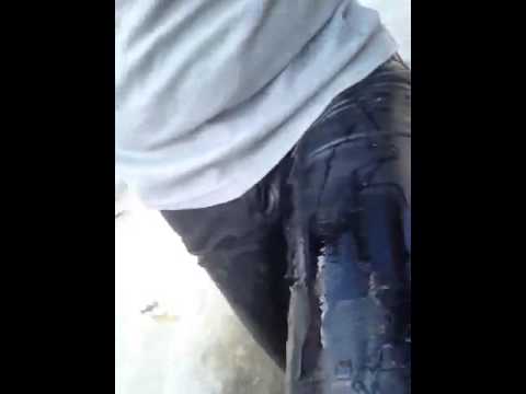 Getting Wet in leather pants (part 1)