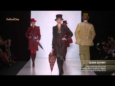 Full Shows SLAVA ZAITSEV  Prêt à Porter De Luxe Mercedes Benz Fashion Week Russia SpringSummer 201
