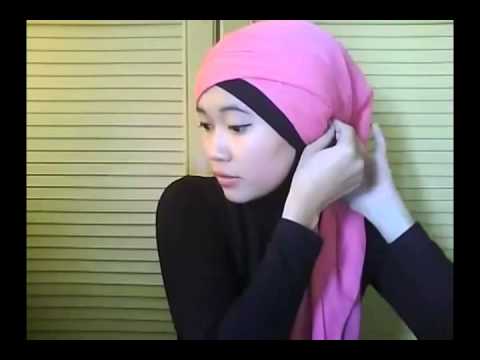 macam mana nak pakai Hijab Pashmina Rajut Syiria Style – Hijab Terbaru