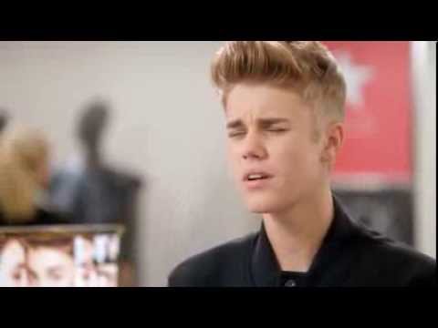Justin Bieber in Funny Black Friday Macys TV Commercial