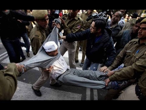 Arvind Kejriwal Detained and Beaten By Police