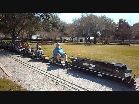 Miniature Model Trains You Can Ride On