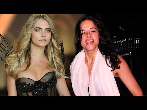 Michelle Rodriguez & Cara Delevingne — Grind Out a Threesome with Beyonce’s Dancer