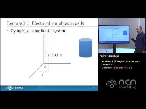 nanoHUB-U Bioelectricity L3.1: Biological Conductors – Electrical Variables in Cells