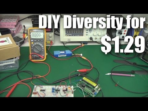 A $1.29 FPV diversity controller (theory & design)