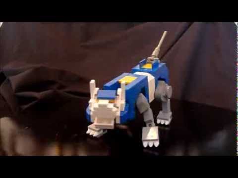 Voltron in Lego PT 2   Blue Lion by BWTMT Brickworks