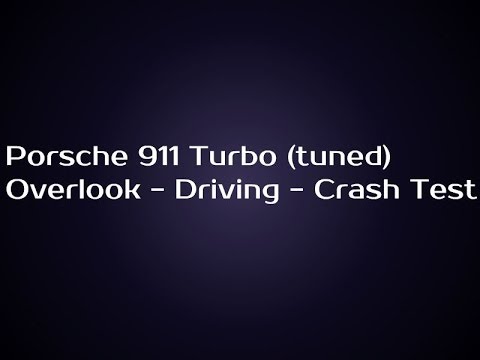 Porsche 911 Turbo (tuned). – Overlook,driving,crash test. – NFS Shift 2.