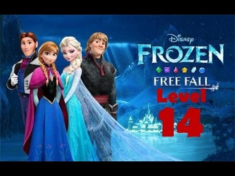 Disney FROZEN Free Fall [Level 14] Walkthrough GAMEPLAY 2014 Android Game