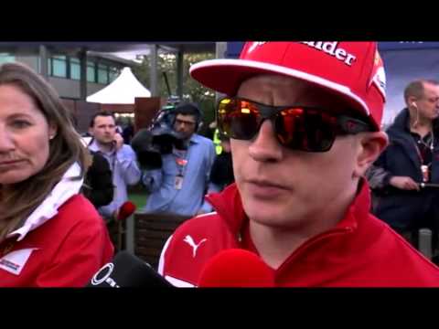 F1 2014 – Australian GP – Post Race – Kimi Raikkonen – Finish P8