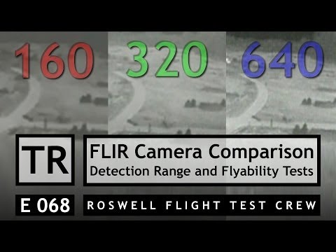 RFTC: FPV FLIR Thermal Camera Comparison, Detection Range and Flight Testing