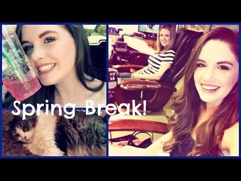 Spring Break Vlog | Pedicures, Party, Beach