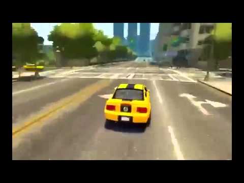 Grand Theft Auto IV Ford Mustang GT500 Epic Car Crash