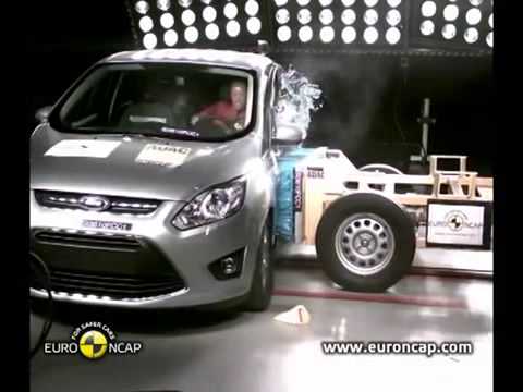 Euro NCAP Ford C MAX 2010 Crash test