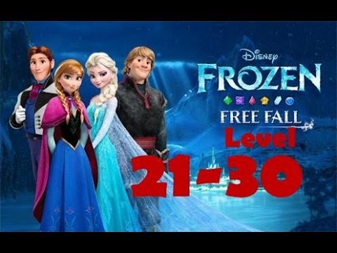 Disney FROZEN Free Fall [Level 21-30] Walkthrough GAMEPLAY 2014 Android Game
