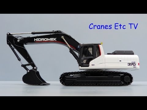 Cranes Etc TV: Motorart Hidromek HMK 370 LC HD Crawler Excavator