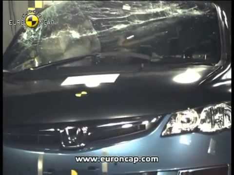 Euro NCAP Honda Civic Hybrid 2007 Crash test youtube original