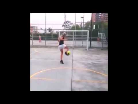 Soccer Skills With High Heels – 2014