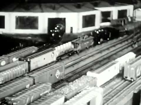 Model Railroad circa 1950 Sterling Films